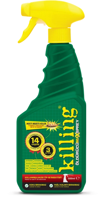 Killing Max Sprey 500 ml gerçek şişe fotoğrafı